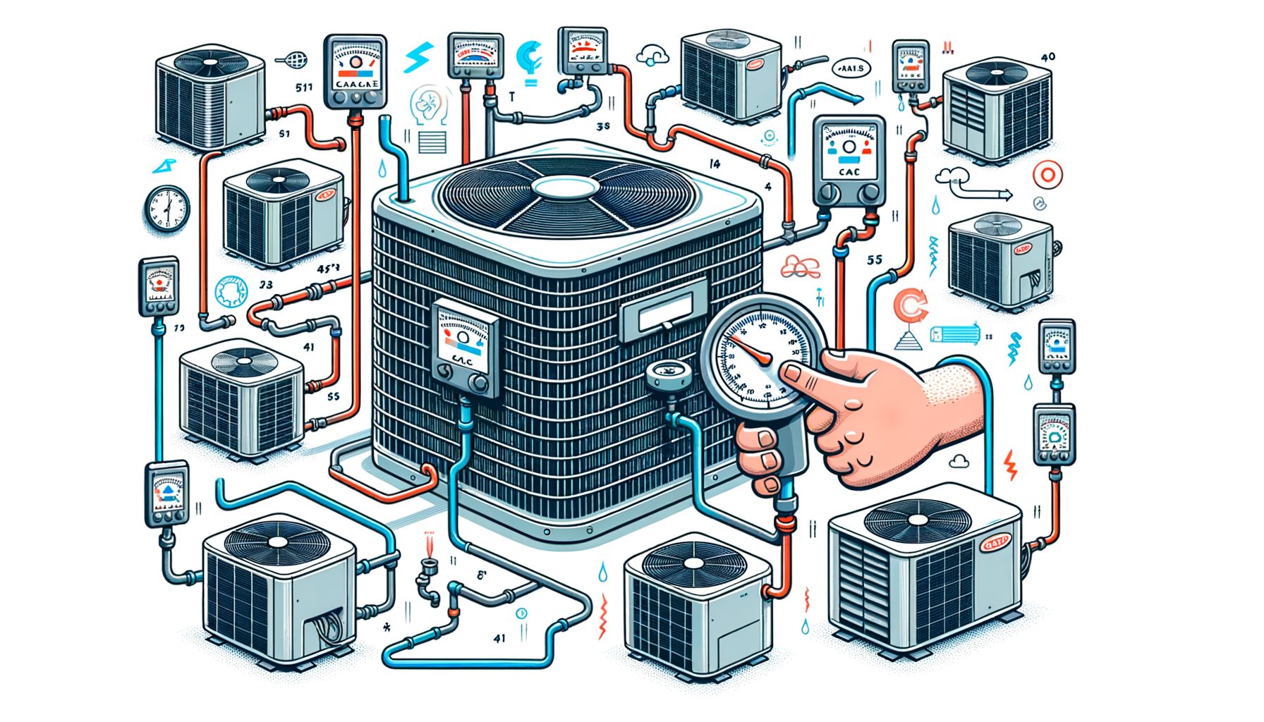 AC Efficiency vs. Refrigerant Line Length: A Practical Guide