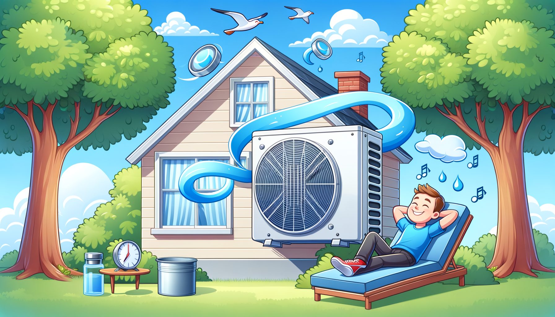 Optimal Outdoor AC Compressor Placement for Quiet Efficiency