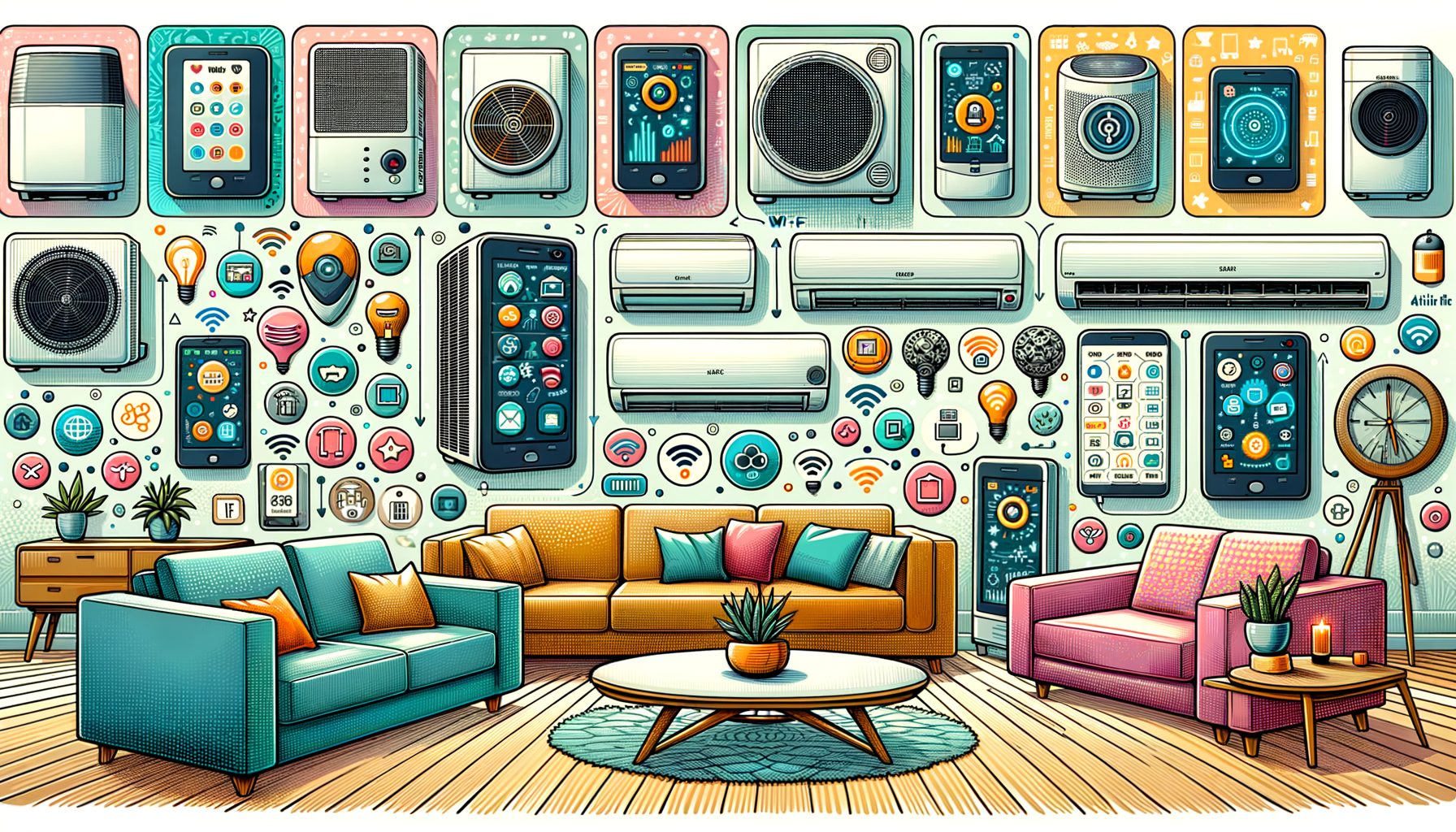 Top 10 Smart AC Units with App Control and Wi-Fi Features